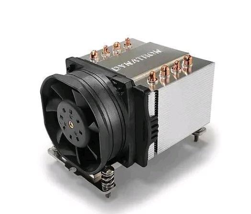 DYNATRON A47 DISSIPATORE 2U CON 4 TUBBI ATTIVO CON PWM E TDP PER CPU COOLER AMD AM4/AM5 SILVER